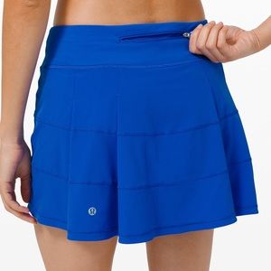 Lululemon Pace Rival Skirt Cerulean Blue 6 Tall